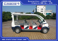 Front Bumper Electric Patrol Car 5 Seats 48V/4KW With Bucket / Auto Tire